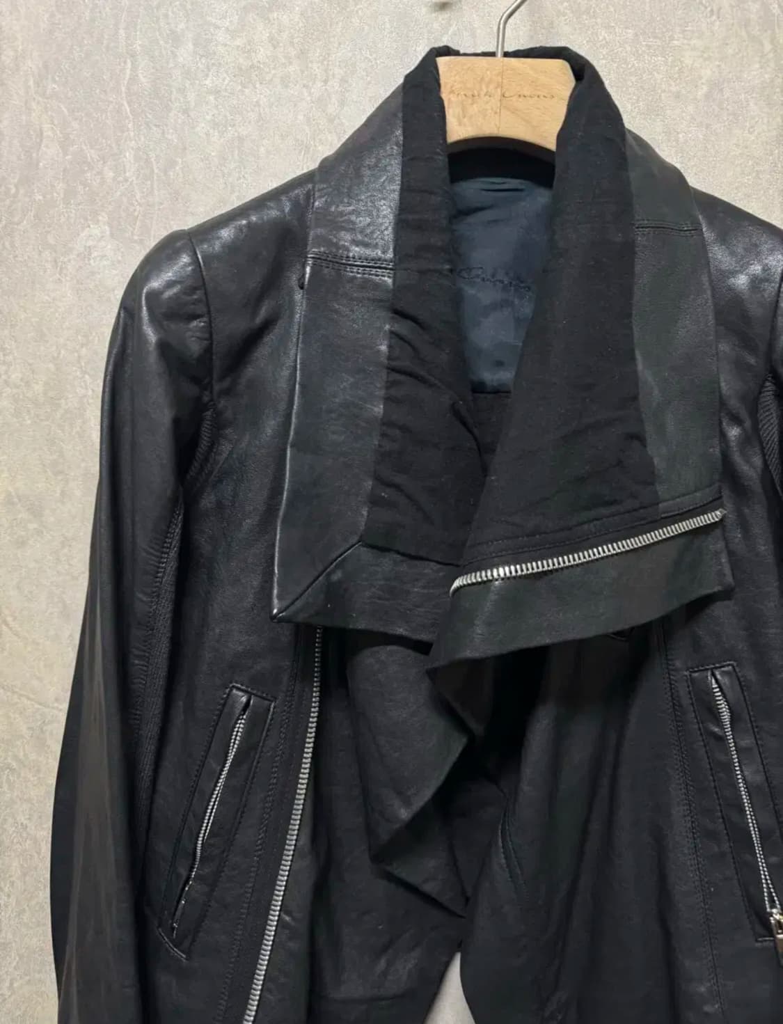 릭오웬스 가죽자켓 상품이미지2