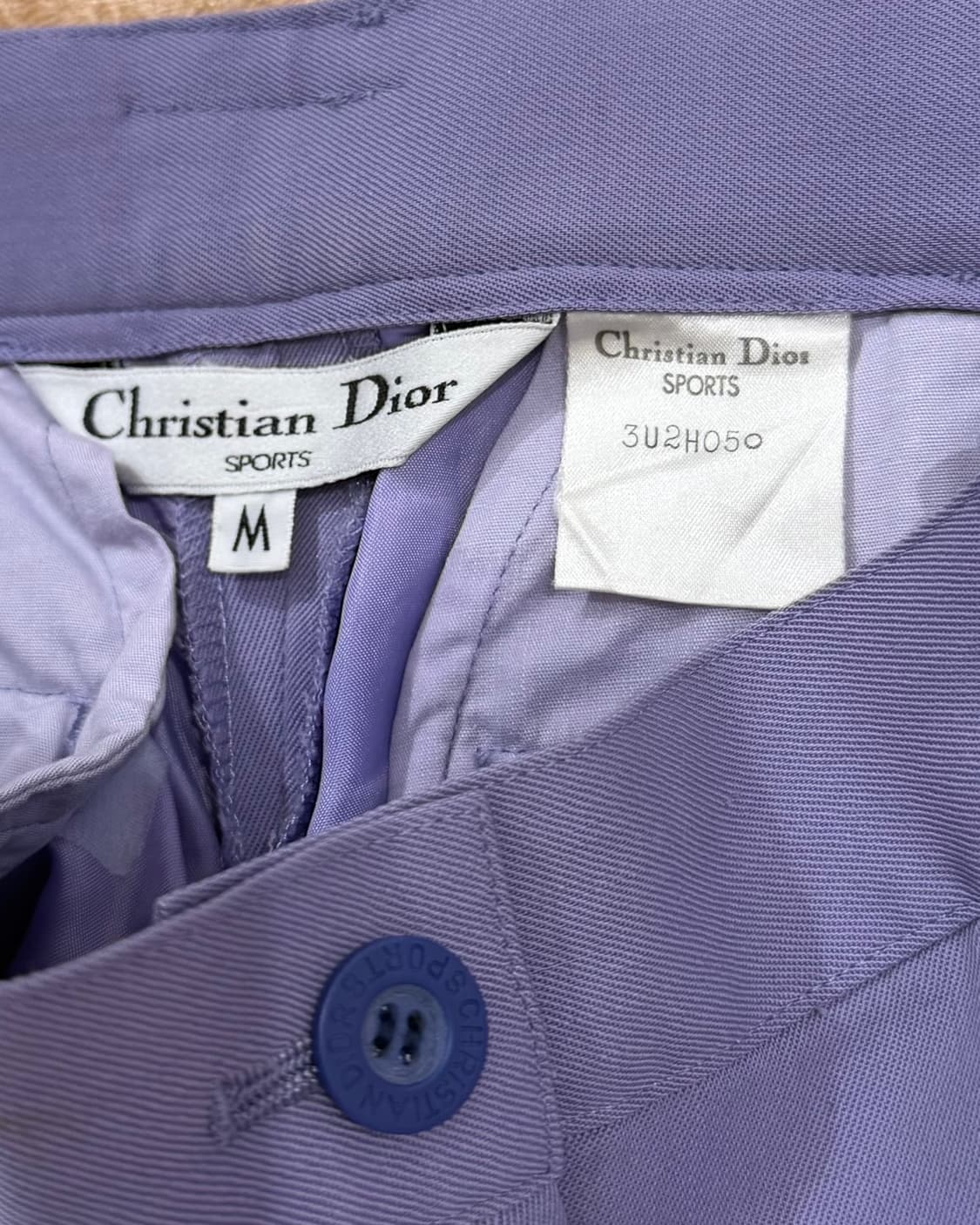 크리스찬 디올 스포츠 라벤더 핀턱 와이드 버뮤다 숏팬츠 상품이미지7