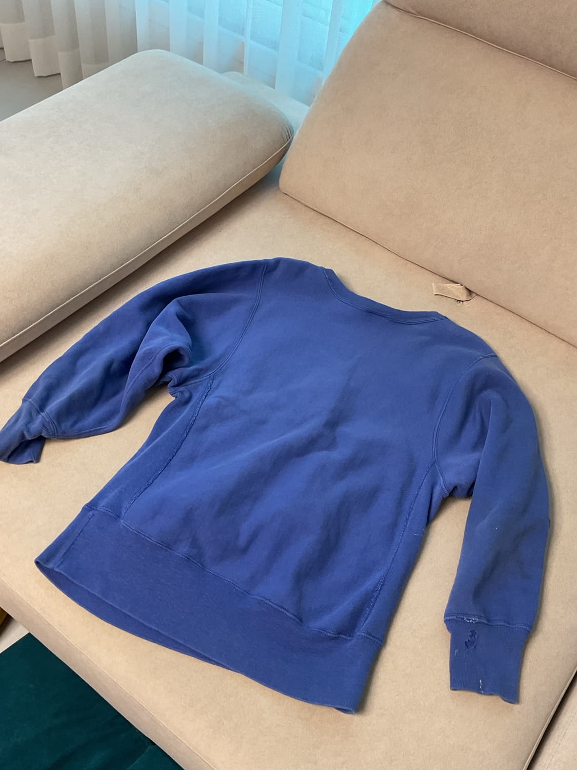 90s champion painted damaged sweatshirts 상품이미지6