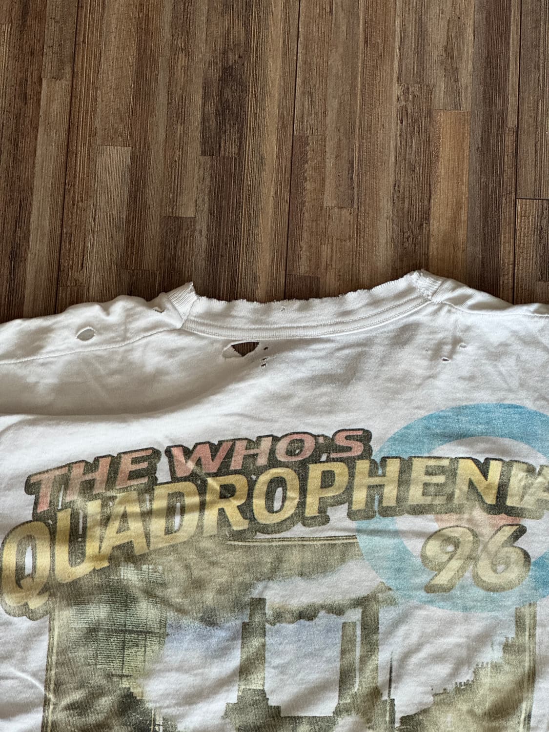 빈티지밴드티 90s the who 상품이미지5