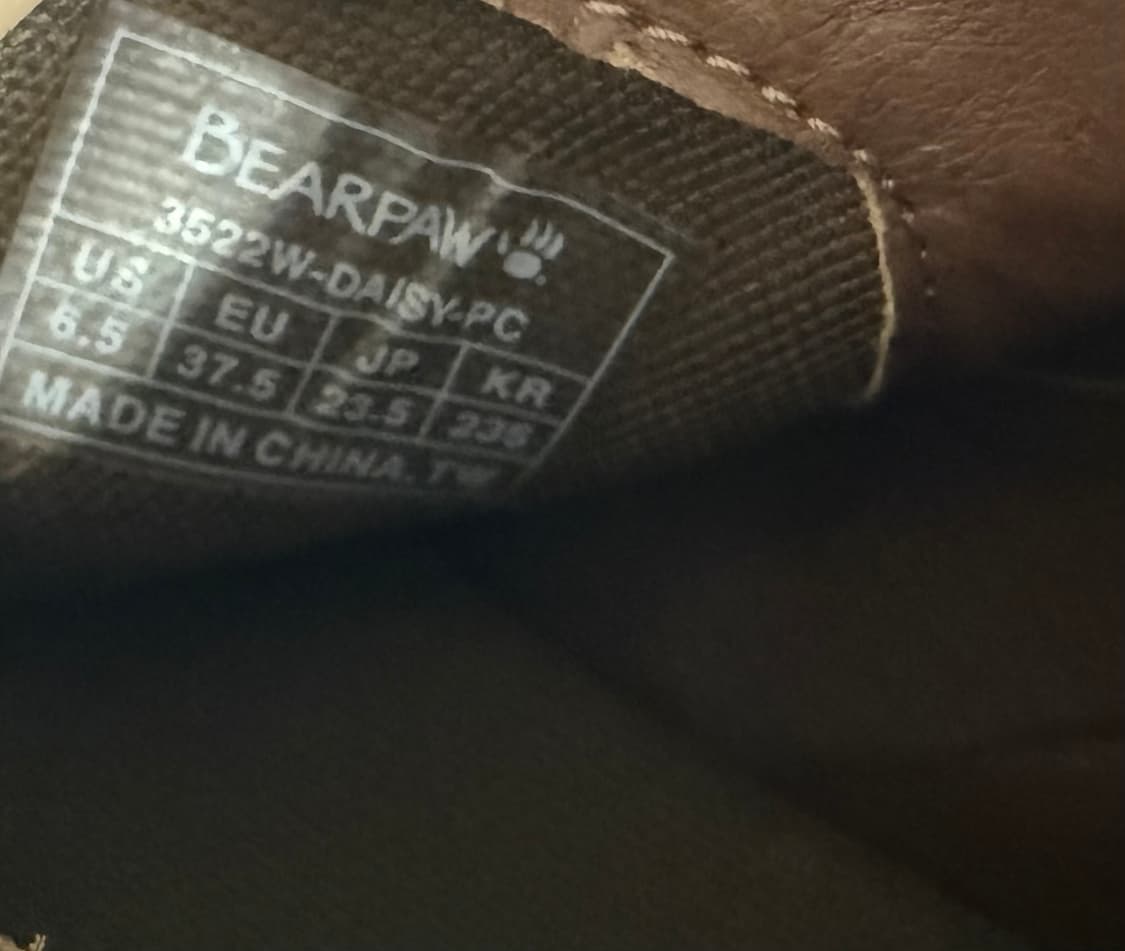 🍂 BEARPAW 앵클부츠 브라운 235, cozy vibe 🍂 상품이미지7