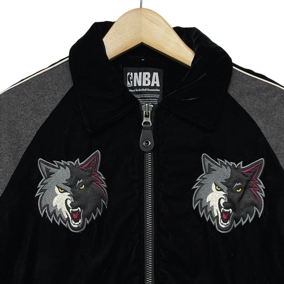 nba 미네소타 팀버울프 바시티자켓 상품이미지3