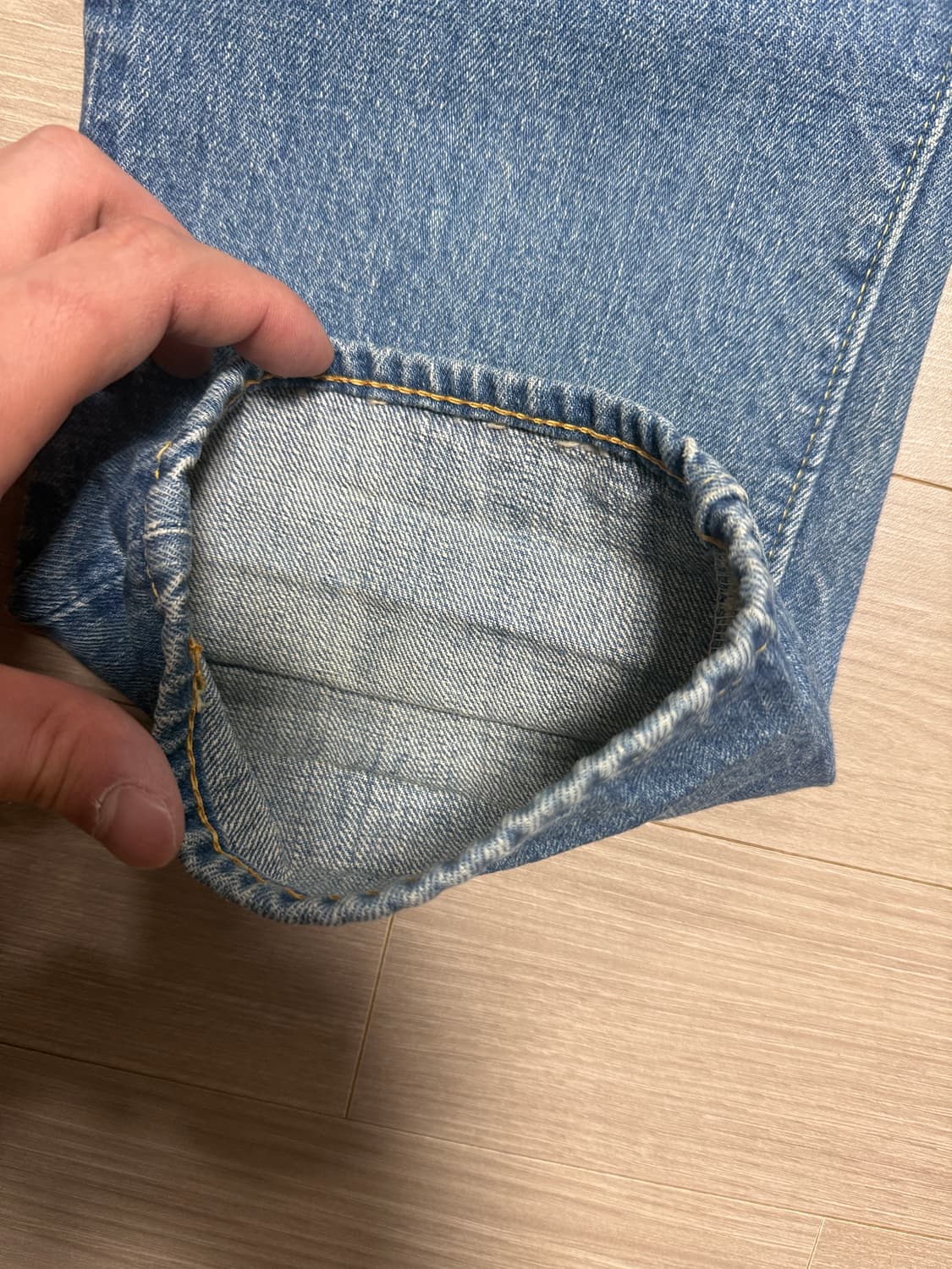 orslow 오어슬로우 105 2이어 1사이즈 노수선 상품이미지5