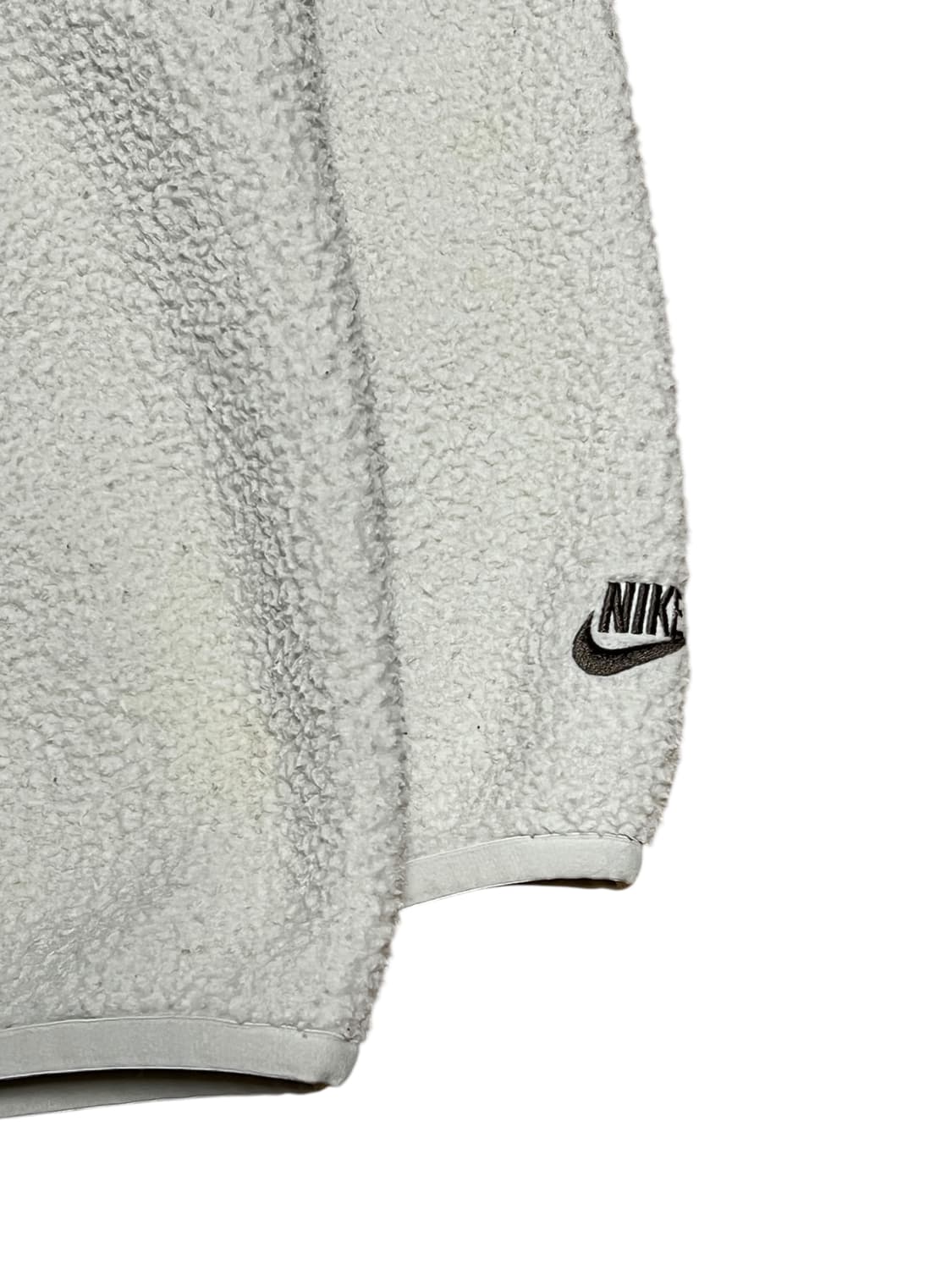 나이키 빅로고 플리스 맨투맨 XXL 아이보리 상품이미지4