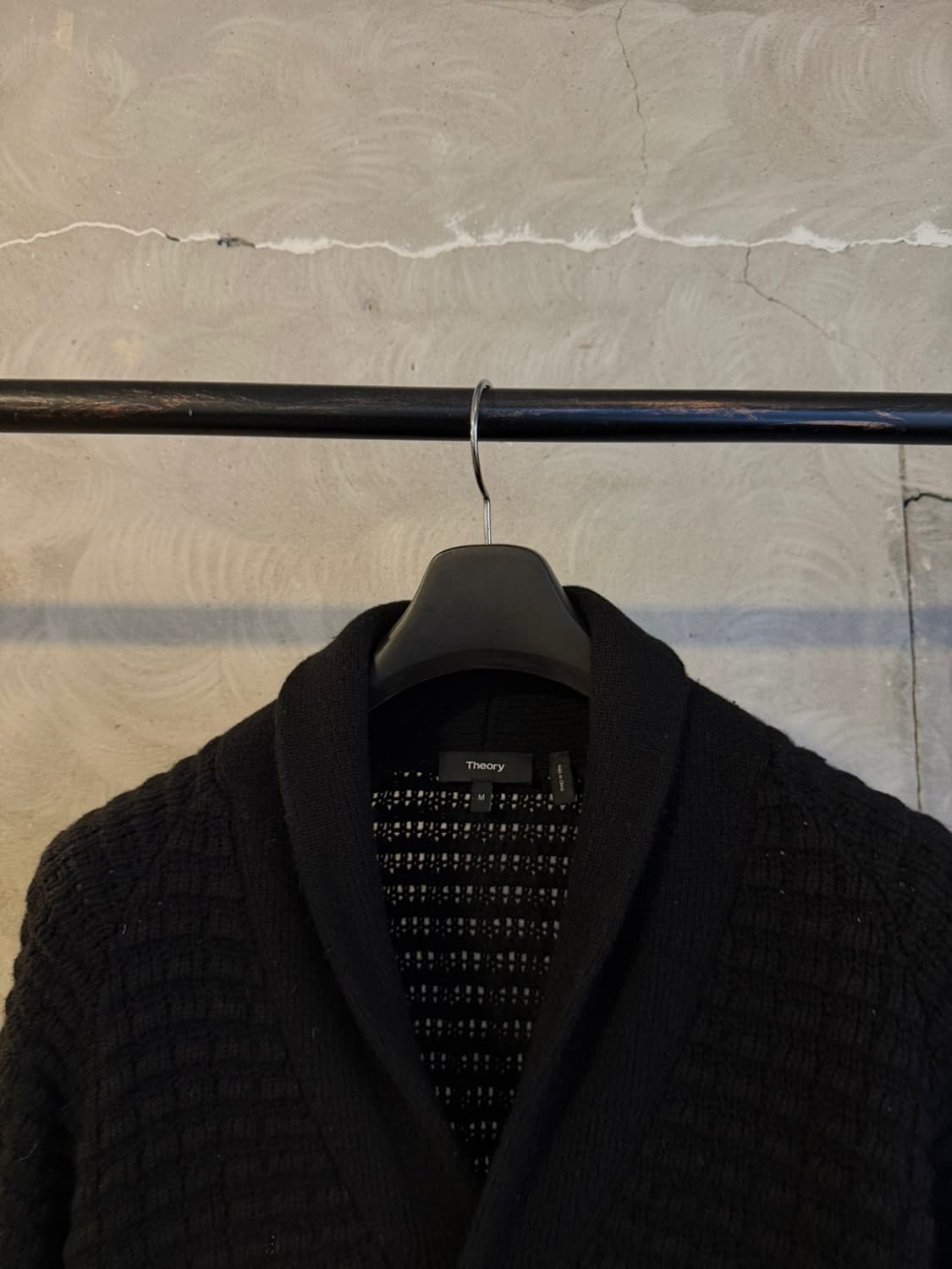 띠어리 숄칼라 가디건 100 상품이미지3