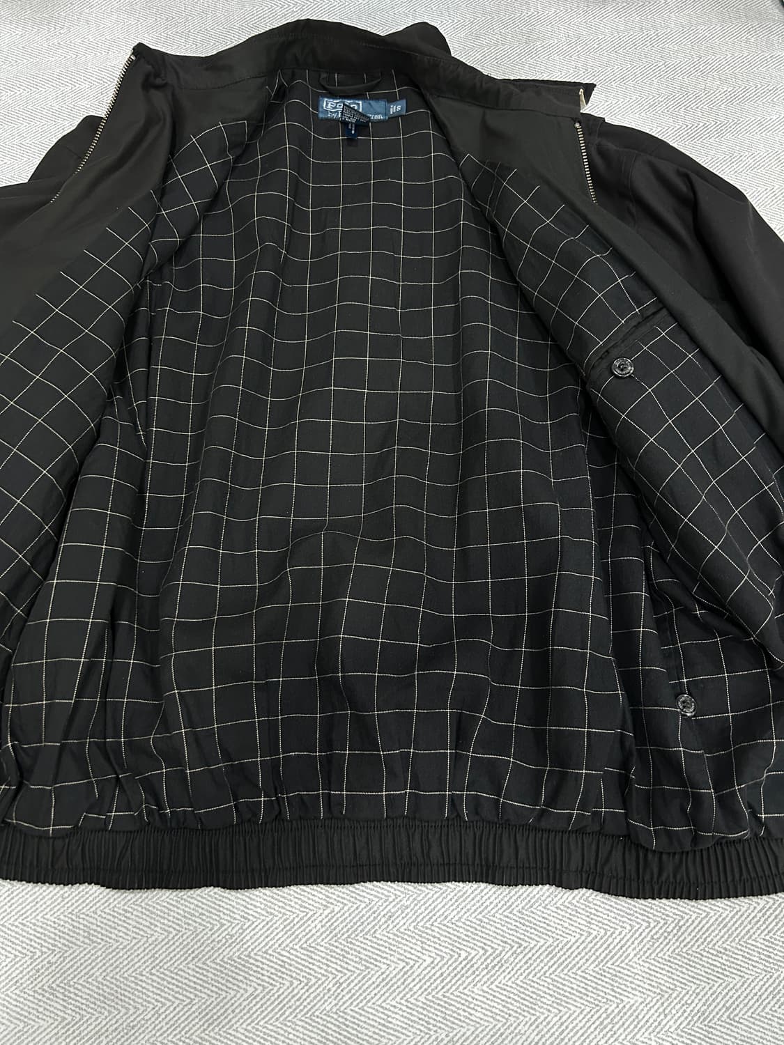 [S] 폴로랄프로렌 폴리쉘 스윙탑 블루종 자켓 남성 S사이즈 블랙 상품이미지10