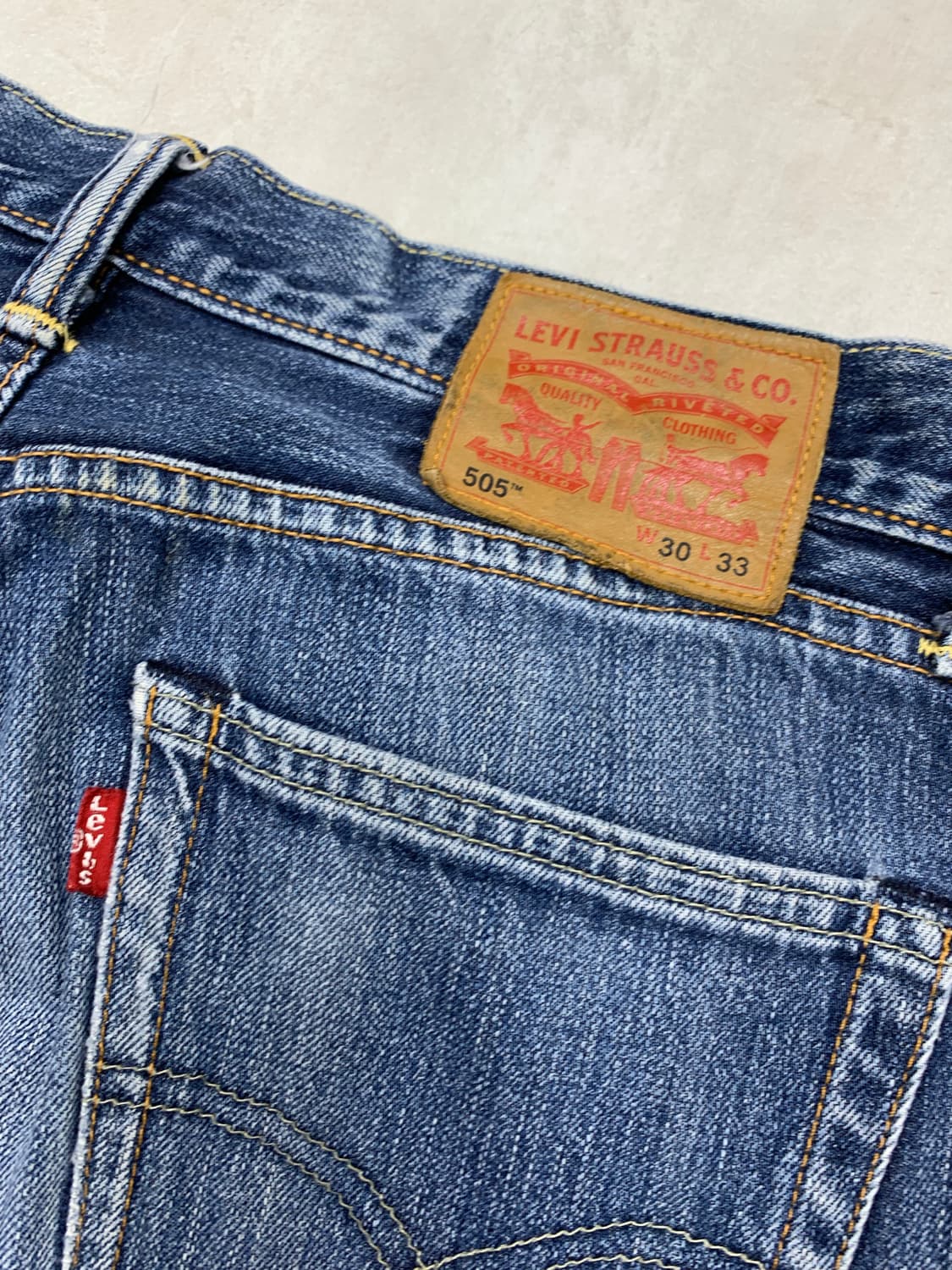 리바이스 505 데님팬츠 #424 상품이미지8