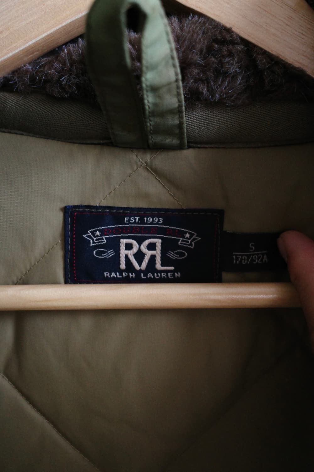 더블알엘 b-9 플라이트 파카 상품이미지9