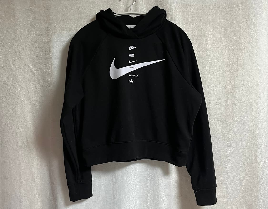 나이키 빅스우시 크롭 후드 티셔츠 80 상품이미지1