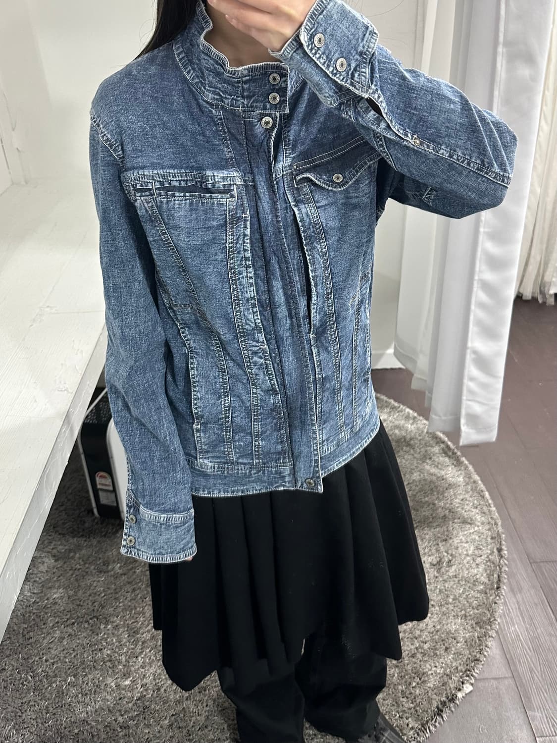 aero stretch denim jacket 상품이미지3