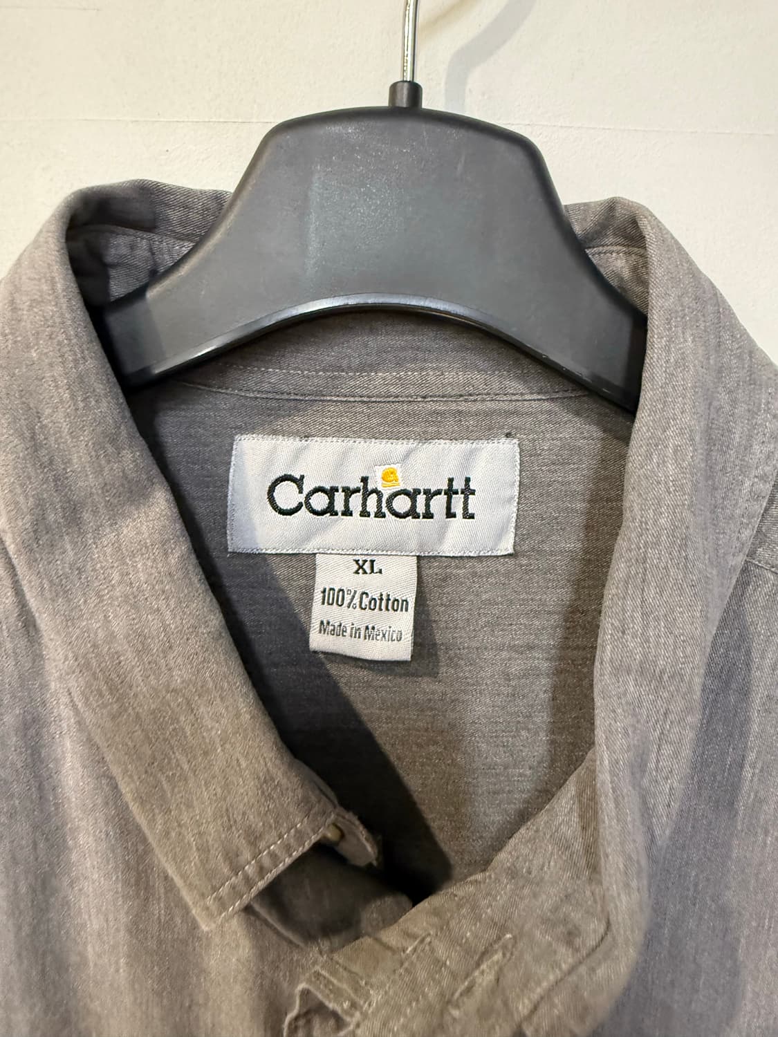 칼하트 그레이 긴팔셔츠 상품이미지3