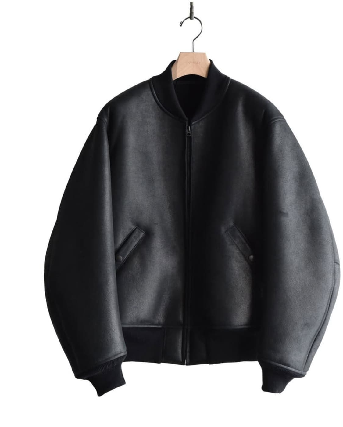 코모리 25AW 시프스킨 집 블루종 C03-01030 상품이미지2