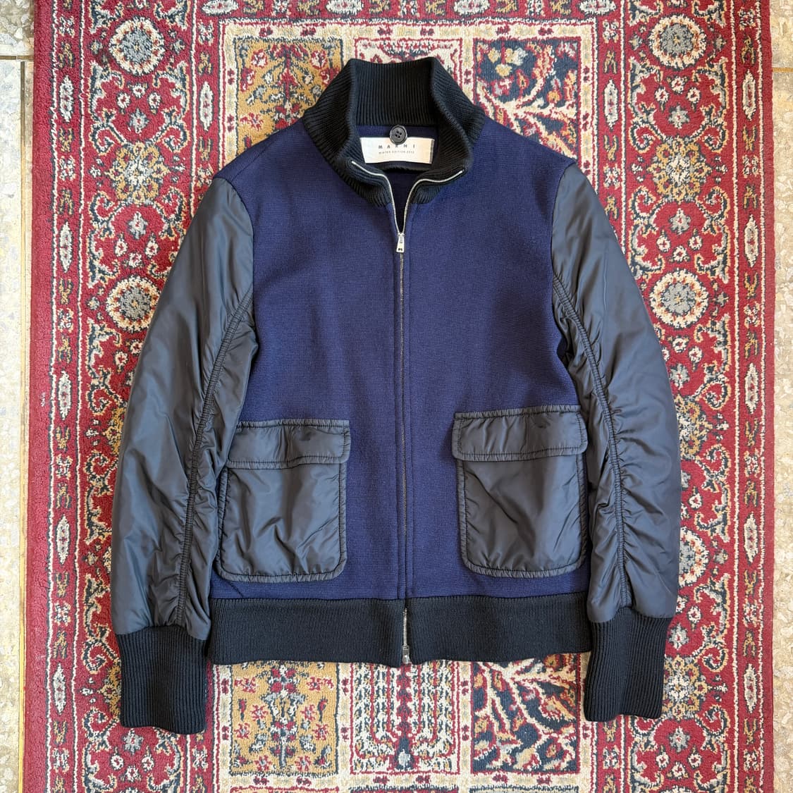 마르니 13FW 투웨이 니트 블루종 [ 44-55 ] 상품이미지1