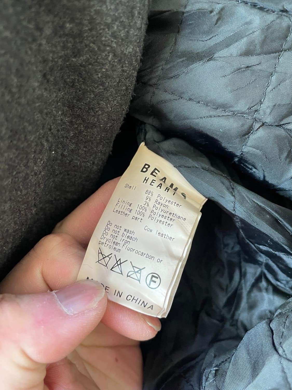 Beams 빔즈 울 더플 코트 J03780 상품이미지7