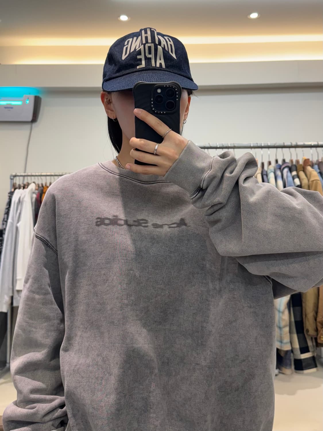 아크네 스튜디오 블러드 로고 스웻셔츠 상품이미지9