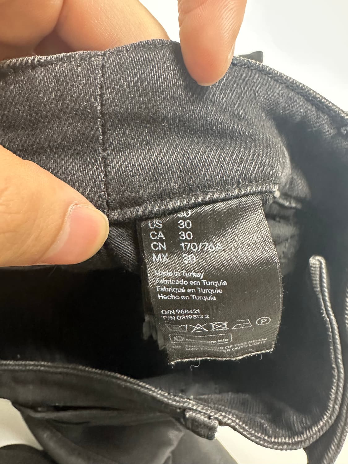 발망 h&m 코팅 바이커진 30 상품이미지4