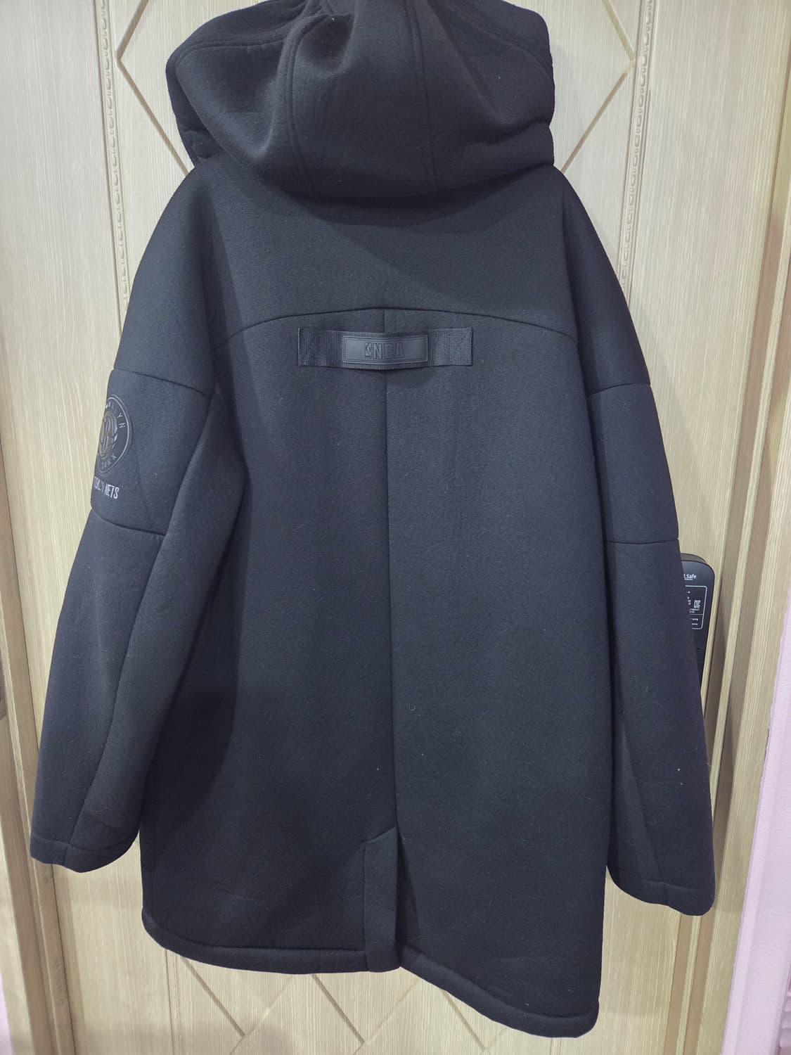 NBA 겨울후드 블랙점퍼 상품이미지2