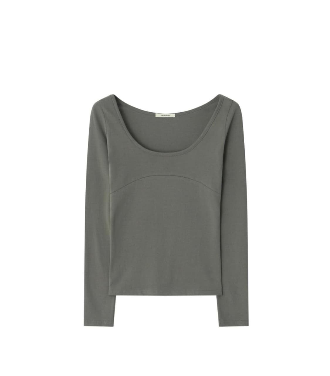 아모르샤이 Line Long Sleeve - Khaki 상품이미지1