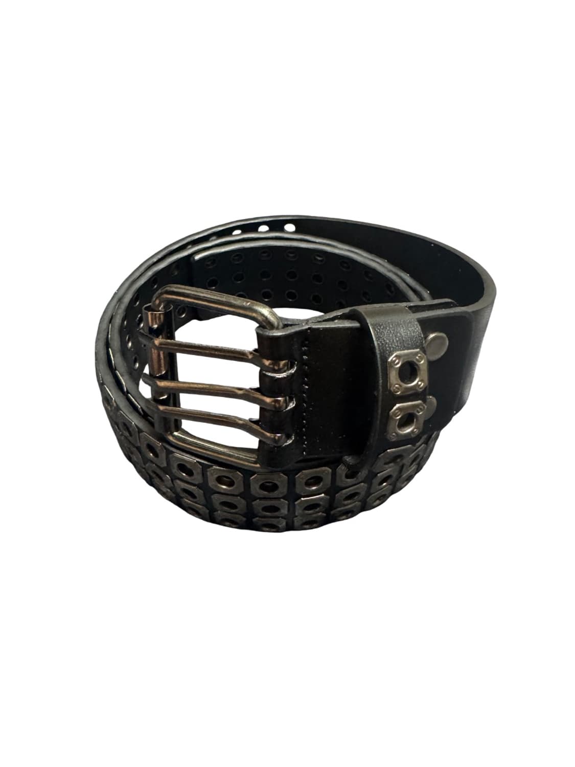 rivet eyelet leather belt 상품이미지1