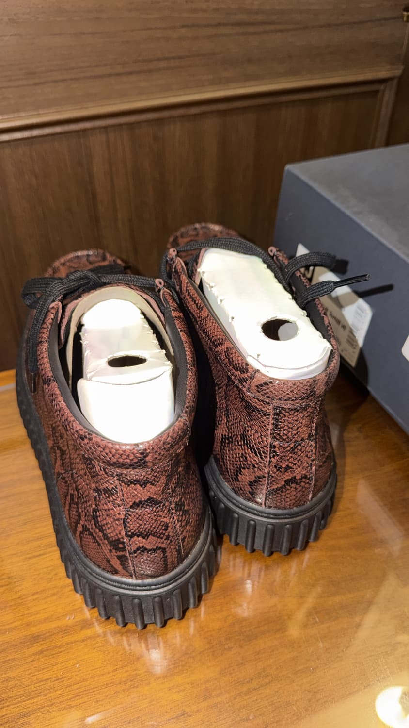 마틴로즈x클락스 레더 스네이크(새상품) 상품이미지8