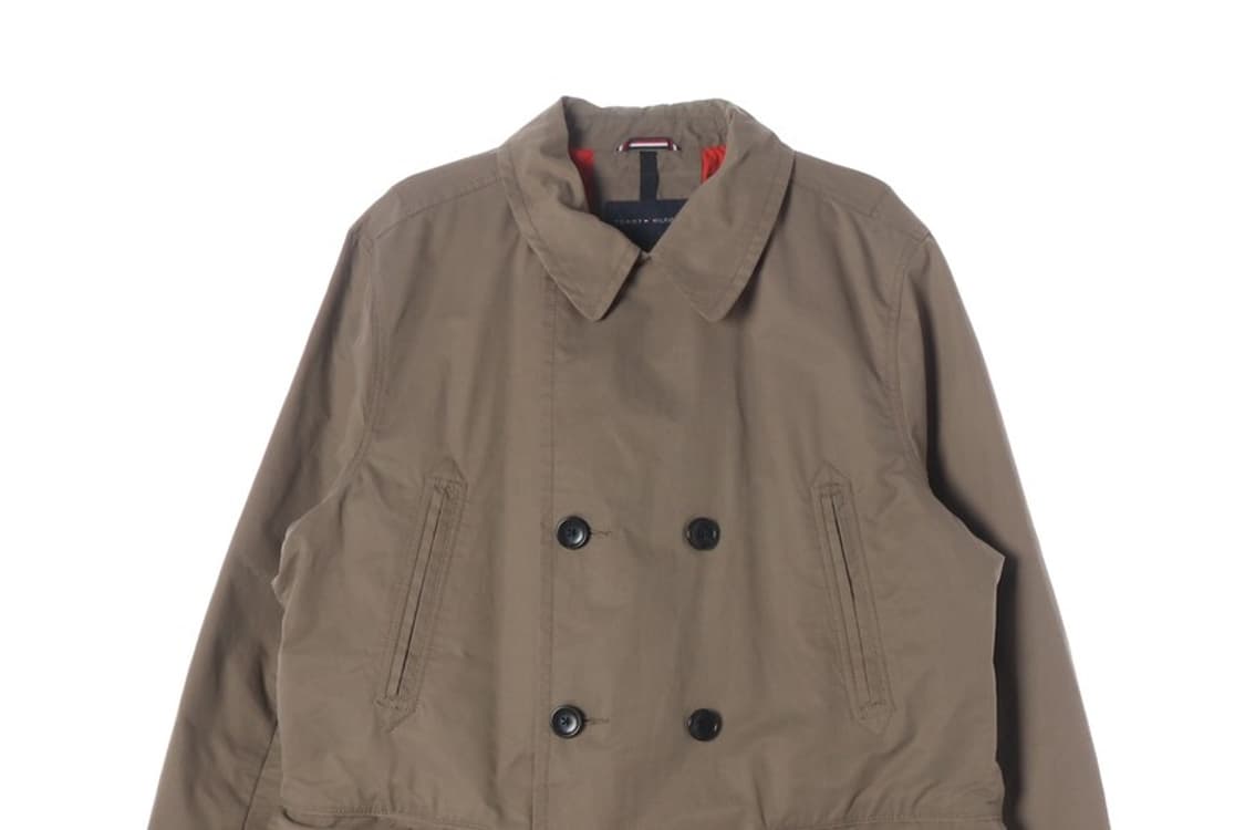 타미힐피거 더블 브레스티드 워크 코트 자켓 L 상품이미지3