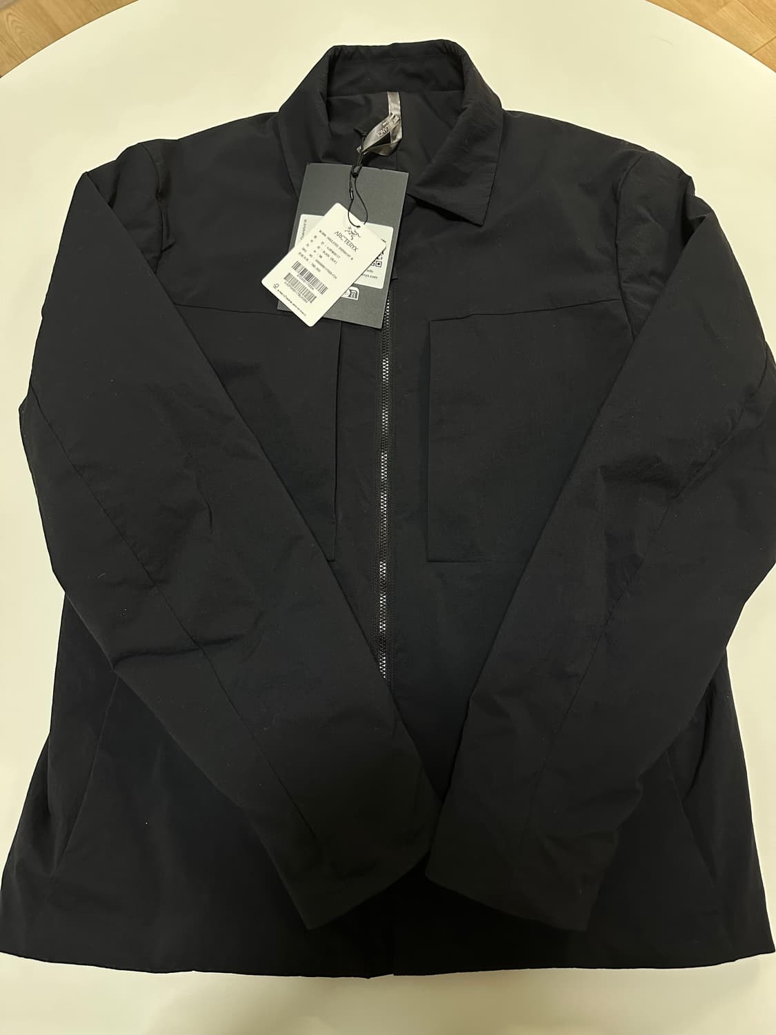 [S] 베일런스 미온 인슐레이티드 오버셔츠 블랙 상품이미지5