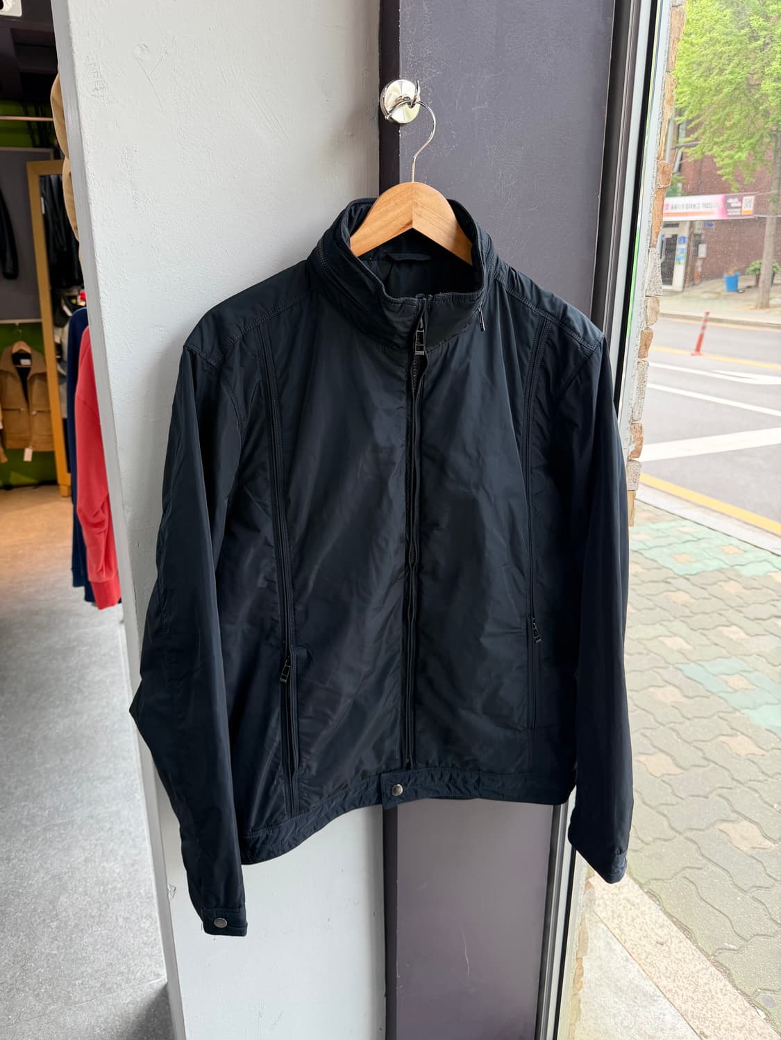 XXL/ 제냐 메모리터치 바람막이 집업 자켓 상품이미지2