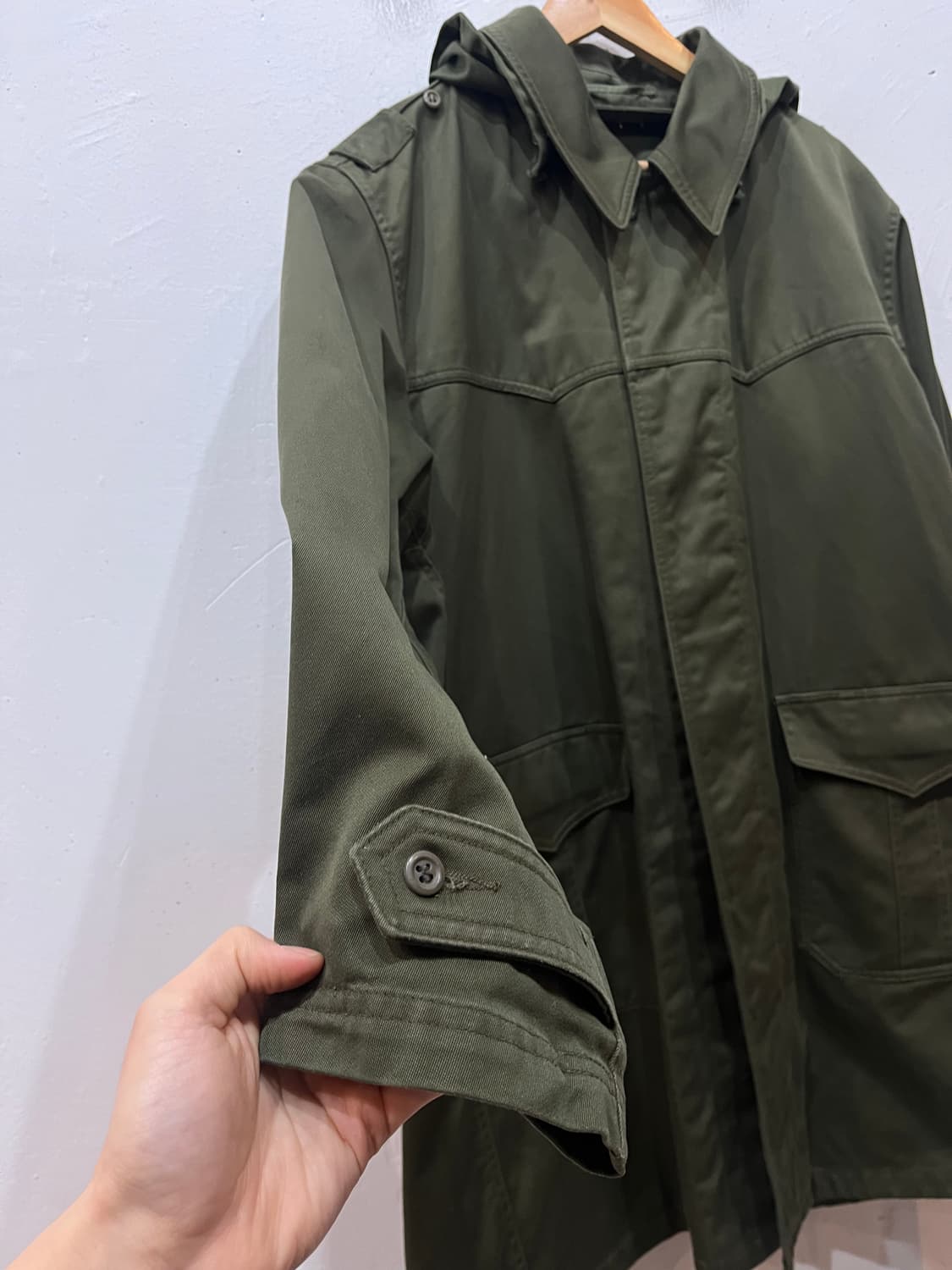 80년대 크로아티아군 필드파카 상품이미지4