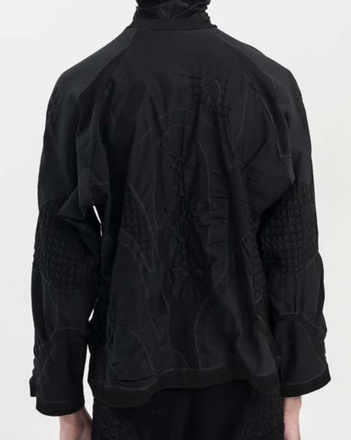 [L] ROA 오버사이즈 3D 니트 블랙 상품이미지6