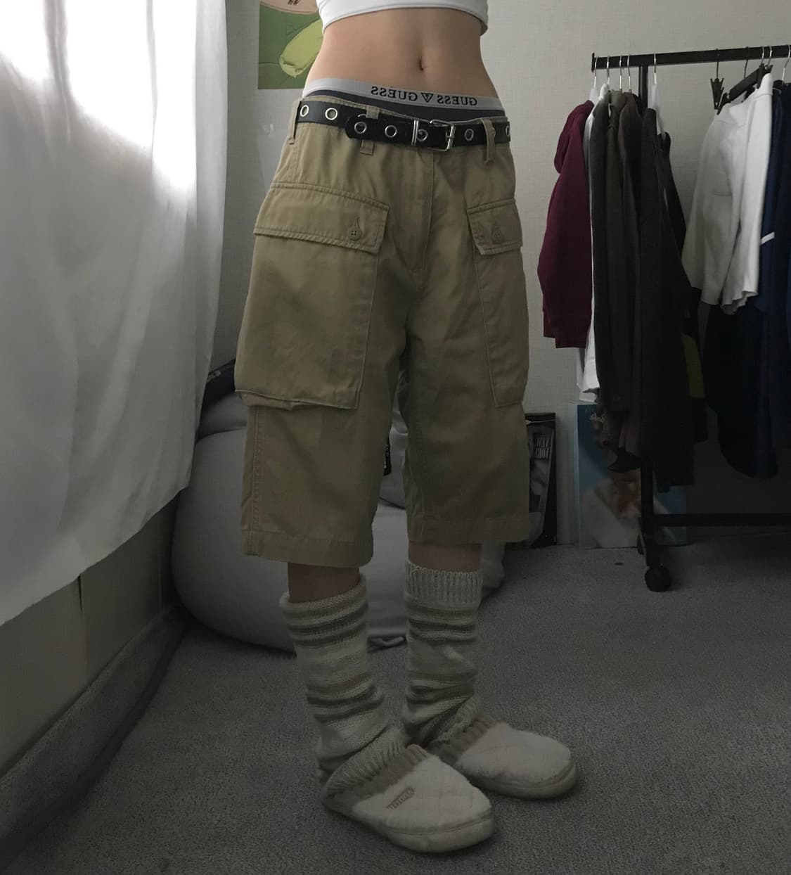 아비렉스 베이지 몽키카고팬츠 상품이미지4