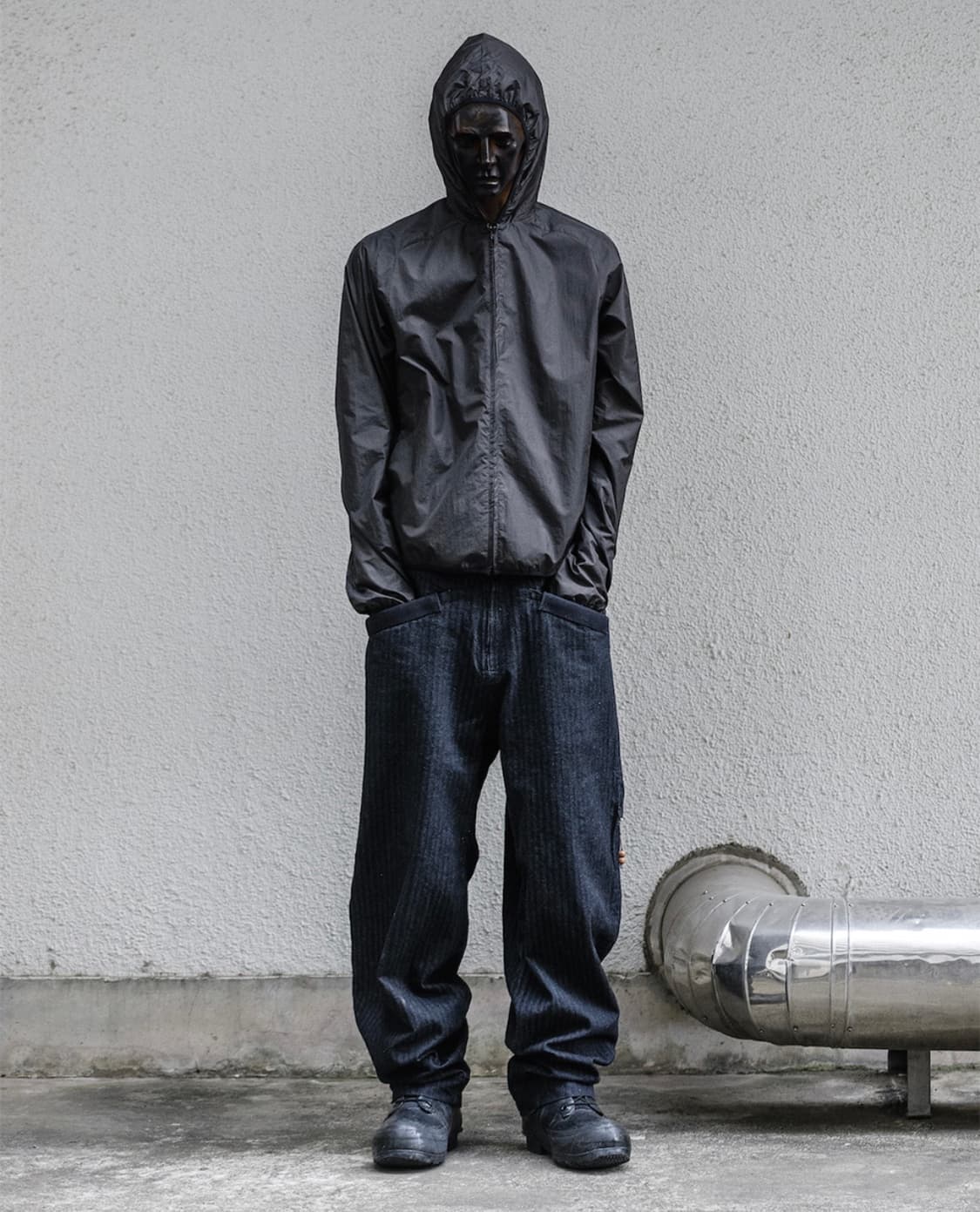 지안 예 Jian Ye 베이직 유닛 05 차콜 24FW L 상품이미지2