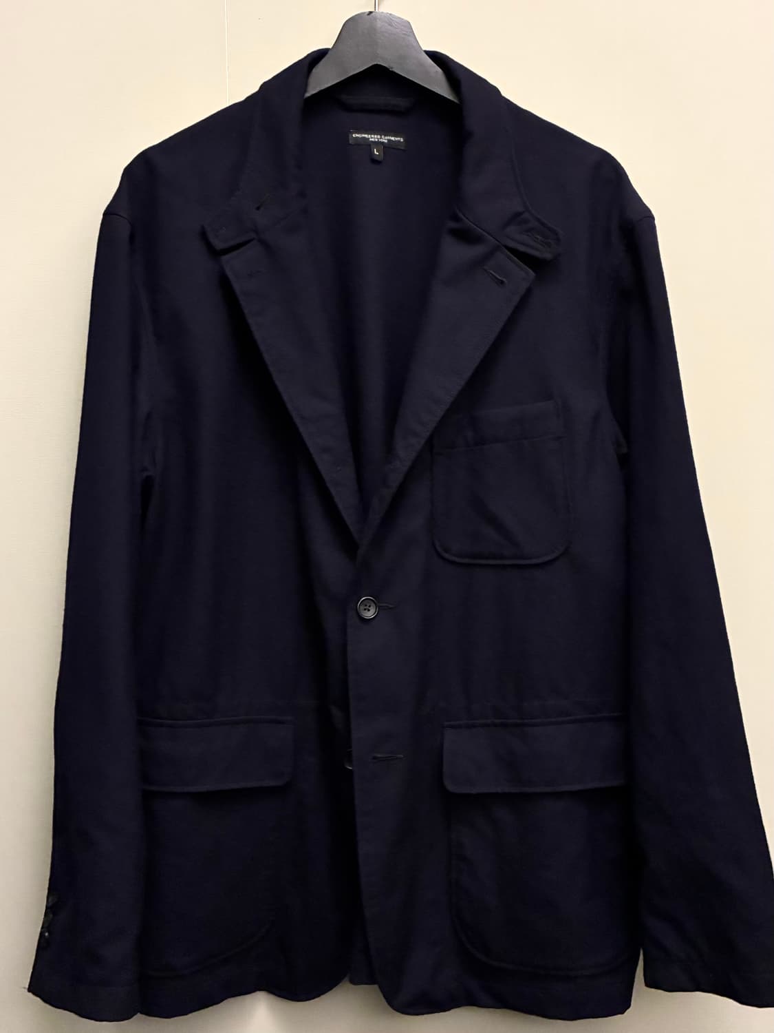 (L/105)엔지니어드 가먼츠 울 유니폼 서지 로이터자켓 블레이저 상품이미지1