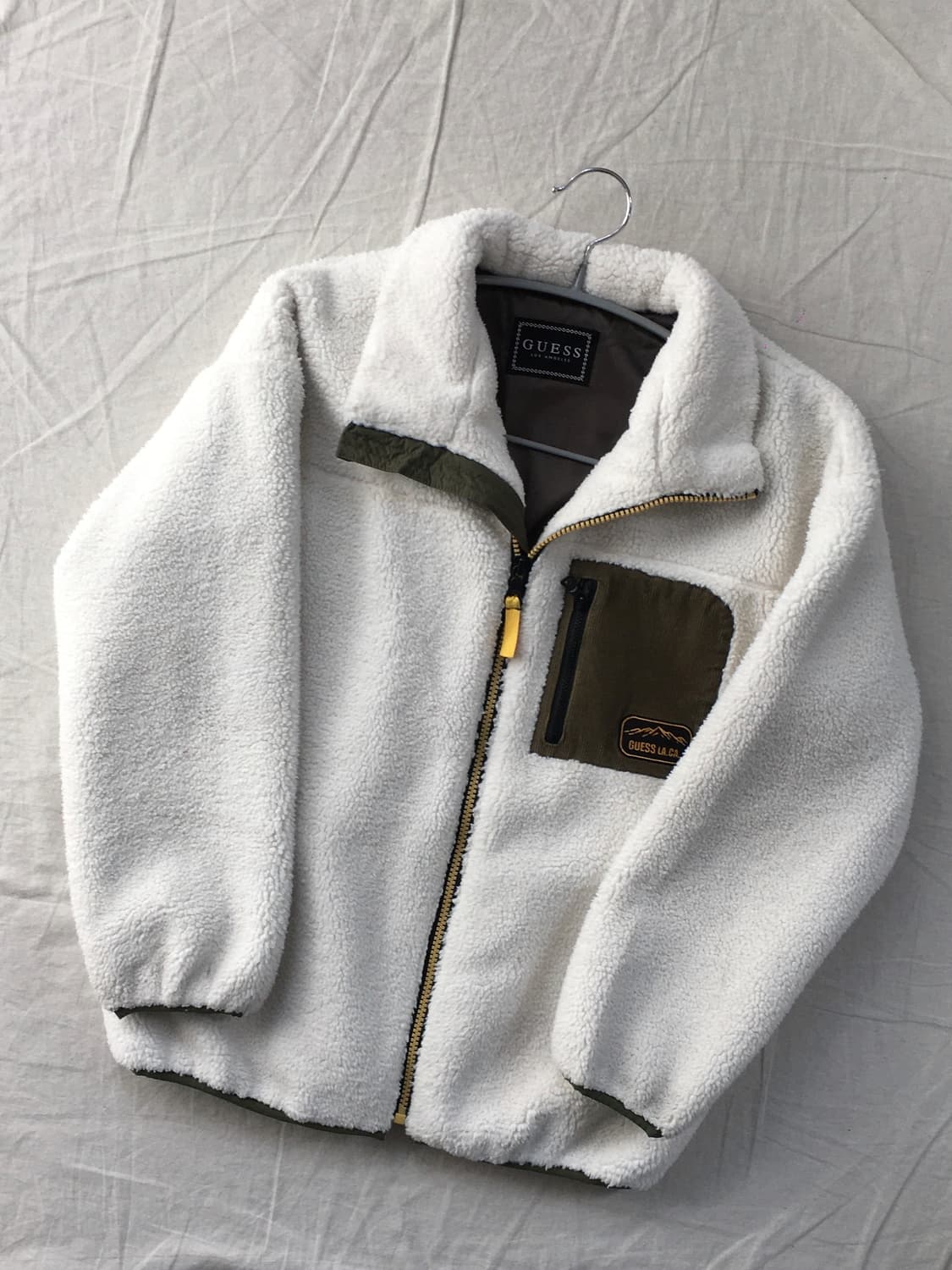 게스 백스펠 후리스 상품이미지4