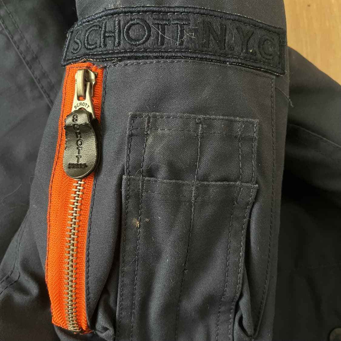 Schott NYC N-3B military parka 상품이미지8
