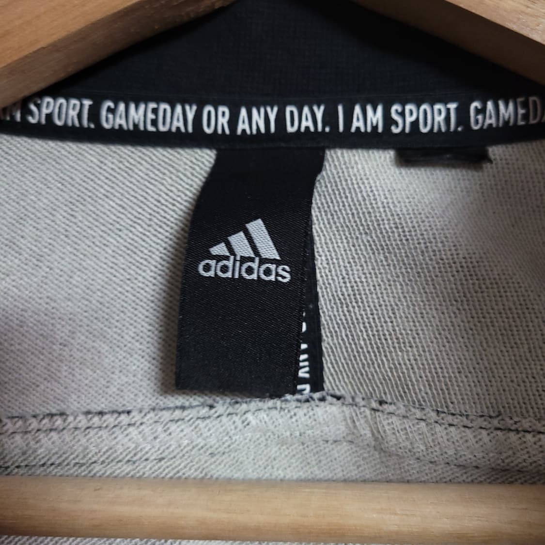 (M) ADIDAS 아디다스 블랙 트랙 자켓 져지 상품이미지2