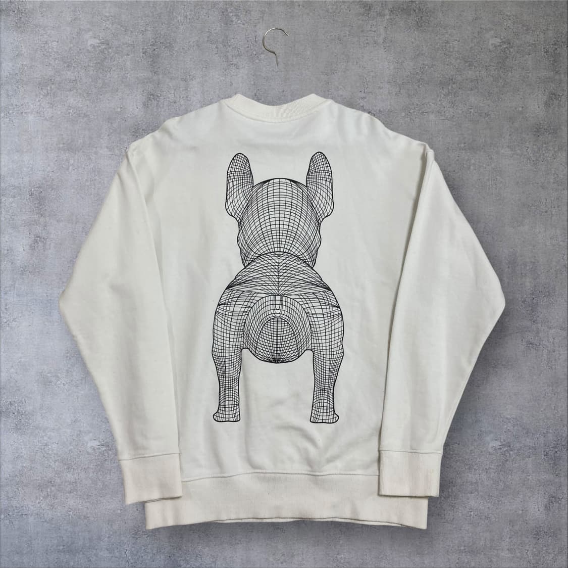 라이프워크 빅로고 화이트 맨투맨 상품이미지2