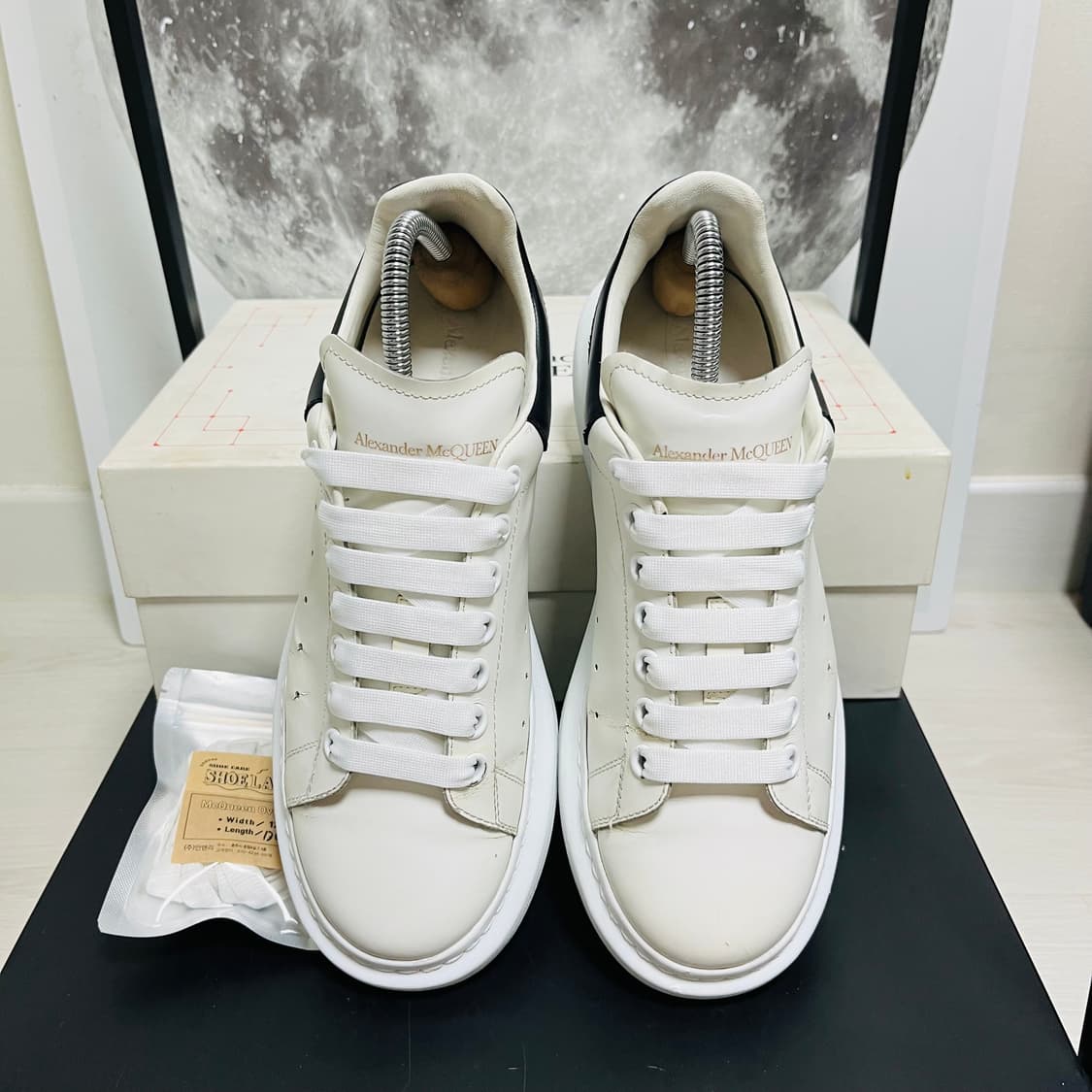 정품 40) 알렉산더 맥퀸 오버솔 스니커즈 255~260 상품이미지3