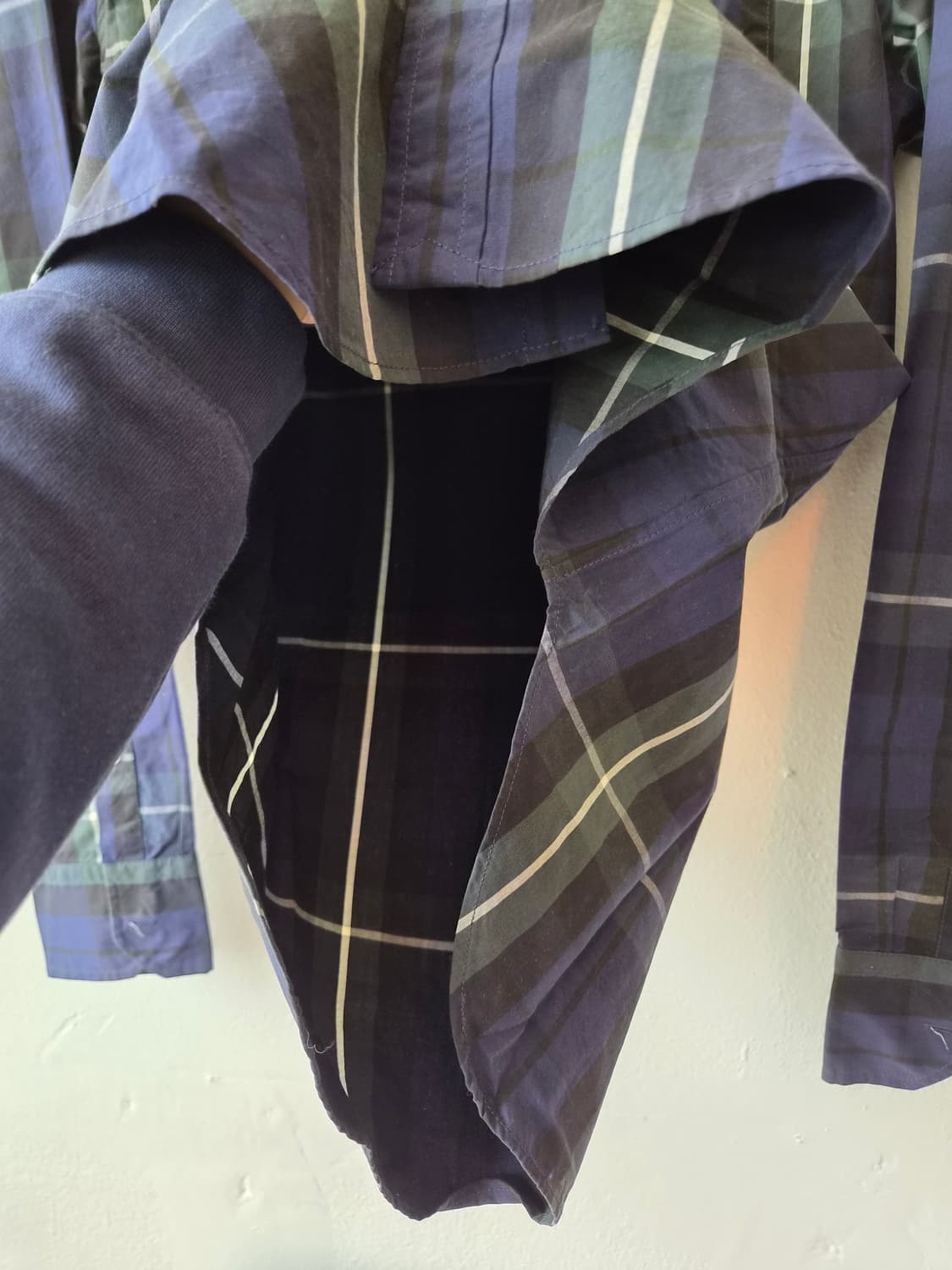 클럽모나코 남성 체크긴팔셔츠
 상품이미지5