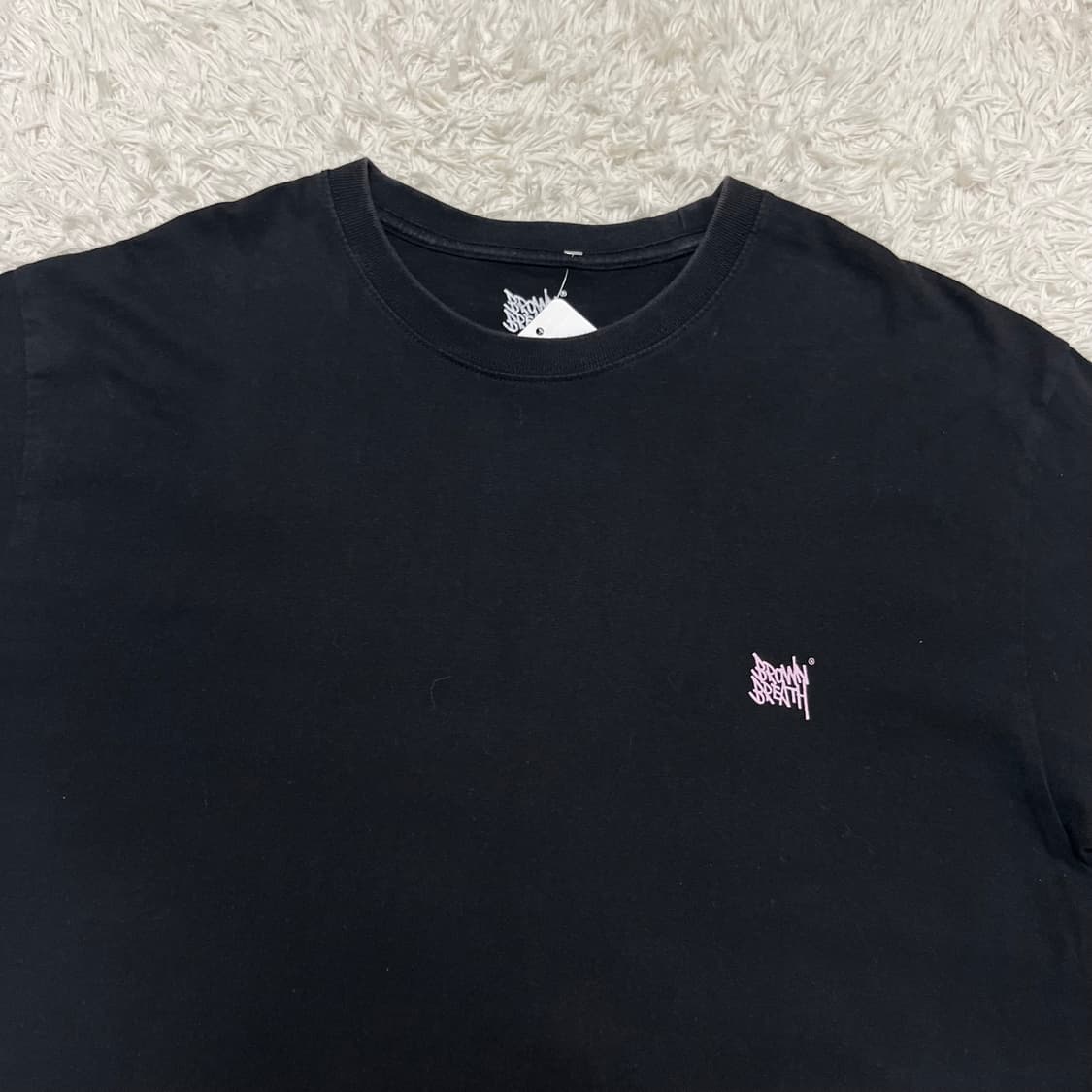 Brown Breath black t-shirt 상품이미지6