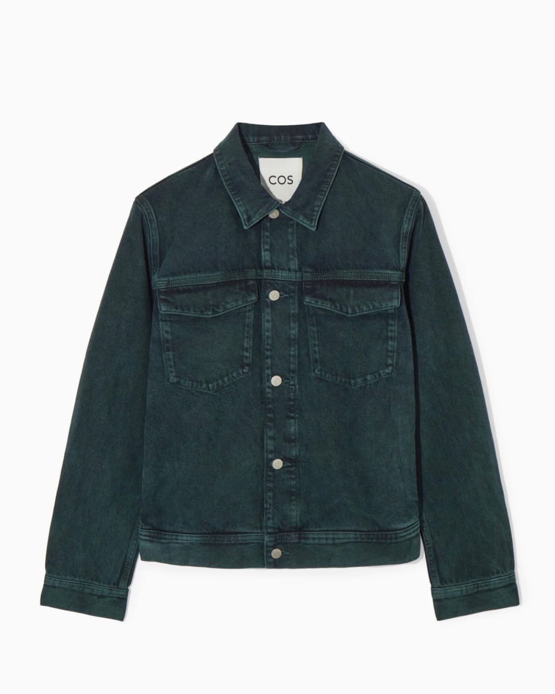 구매) 코스 투톤 데님 자켓 S 상품이미지1