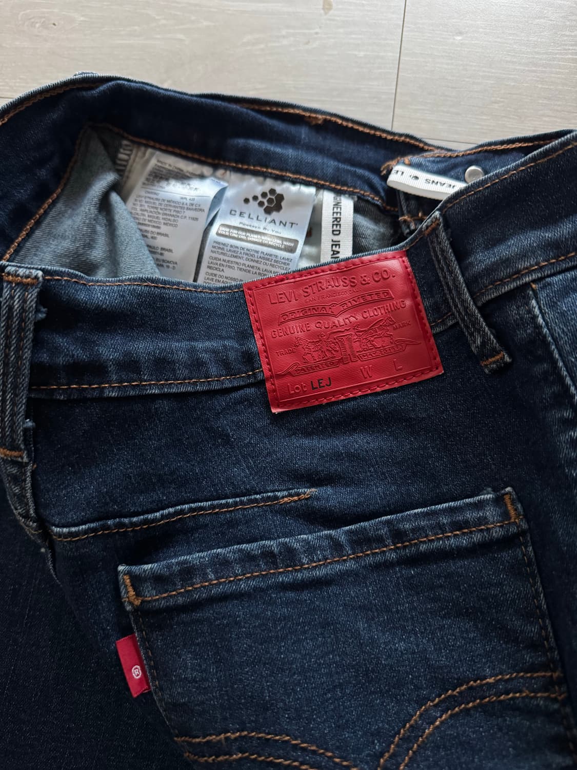 리바이스 LEJ 엔지니어드 데님 팬츠 상품이미지3