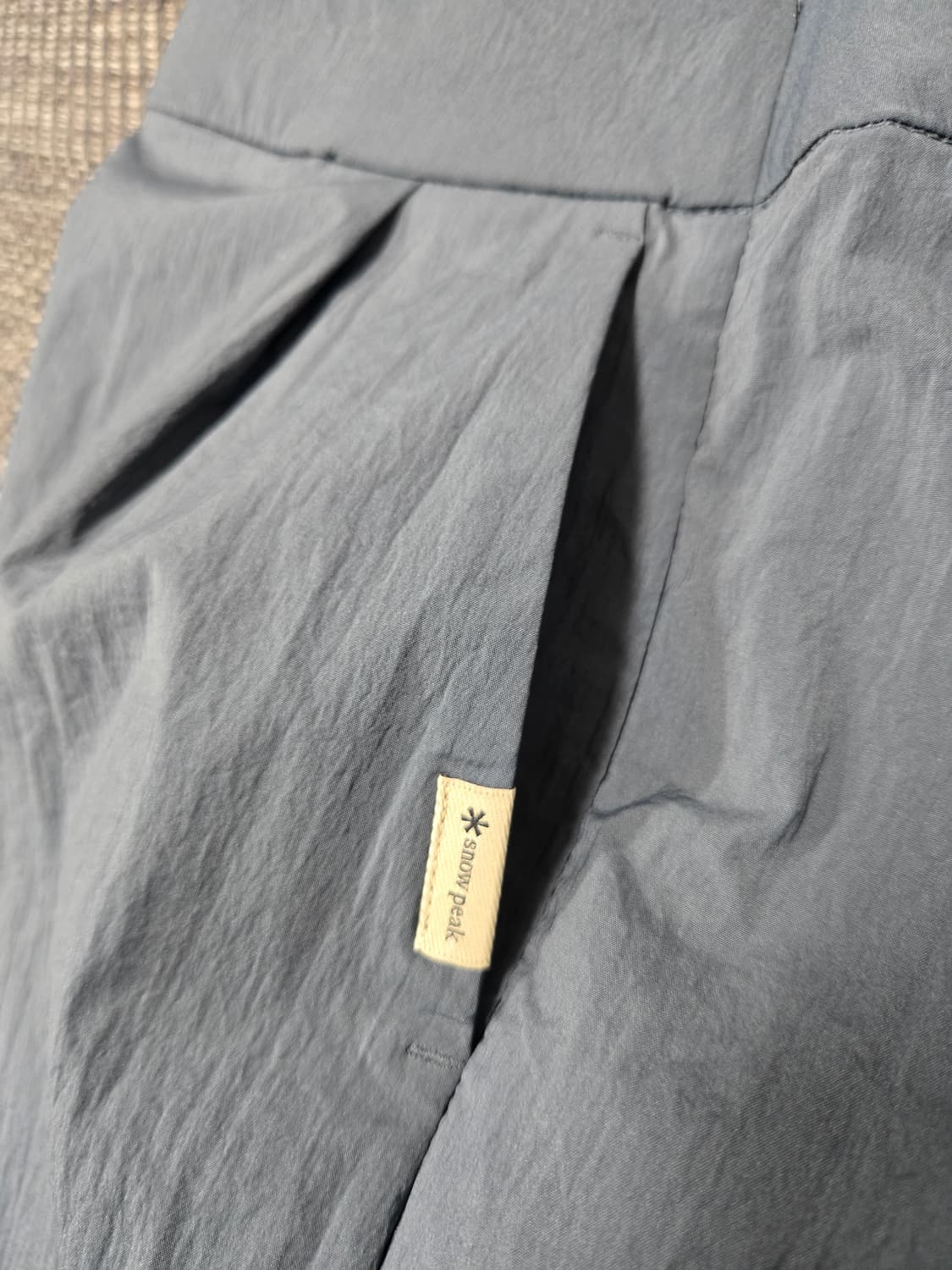 스노우피크 숏팬츠 어패럴루트 우먼스 핀턱 쇼츠 밴딩 반바지 상품이미지5