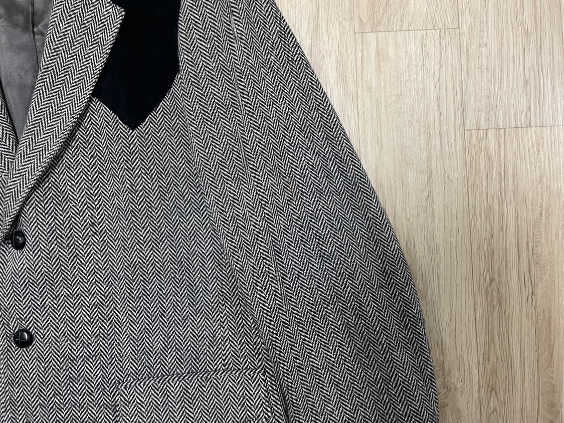 100) 60's HbarC 헤링본 울 웨스턴자켓(데드스탁)RRL&LVC 상품이미지10