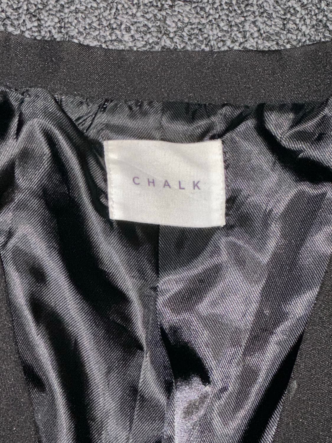 CHALK 블레이저 블랙 팝니다 상품이미지2