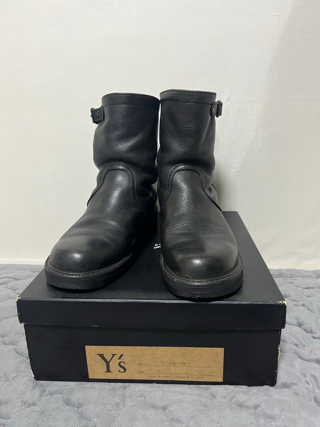 요지야마모토 Ys 엔지니어드 부츠 여성 L size [240] 상품이미지4