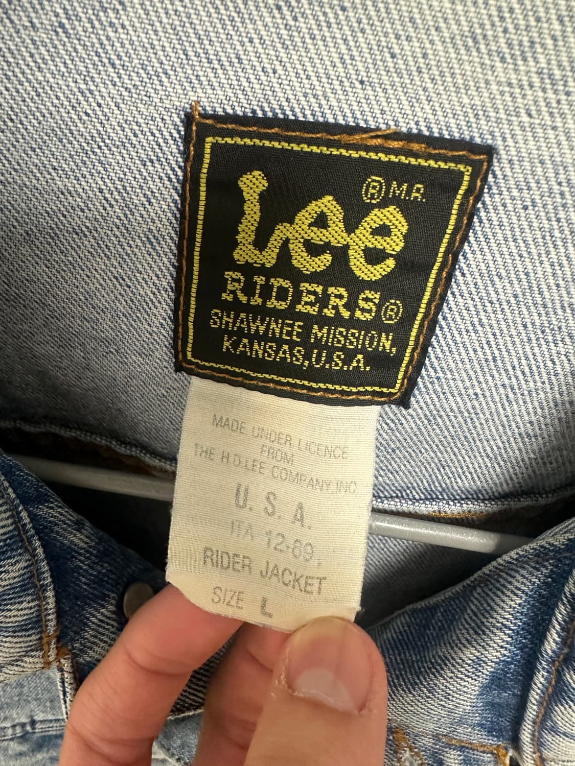 (L) lee 리 데님자켓 상품이미지3