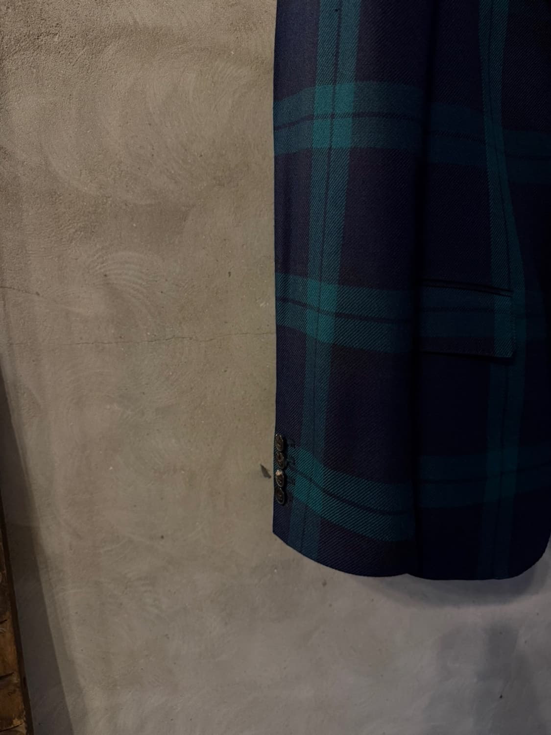 발렌티노 블랙와치 자켓 남성95-100 상품이미지6