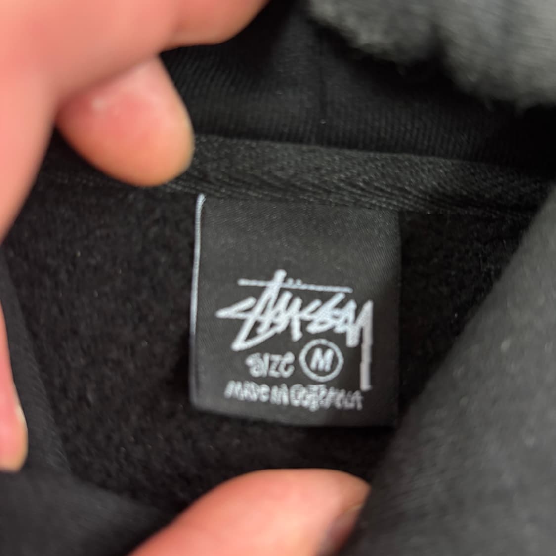 100 스투시 베이직로고 후드티 상품이미지4