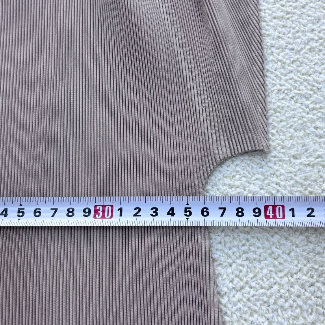 실측확인 빈티지 플리츠 반팔 티셔츠 0316E 상품이미지6