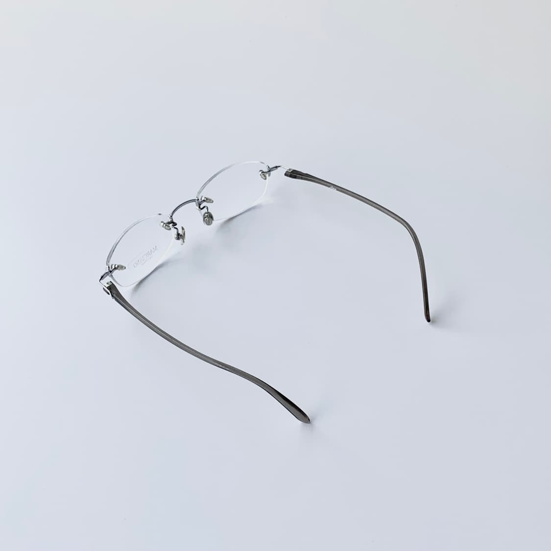 805 데드스탁 픽키 초경량 무테 사각 빈티지안경 상품이미지5